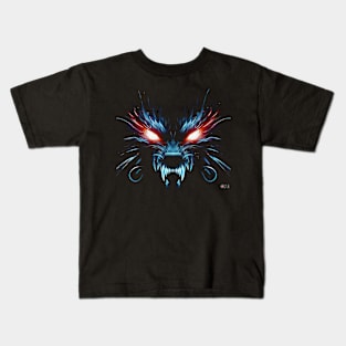 Wolf in the Night by focusln Kids T-Shirt